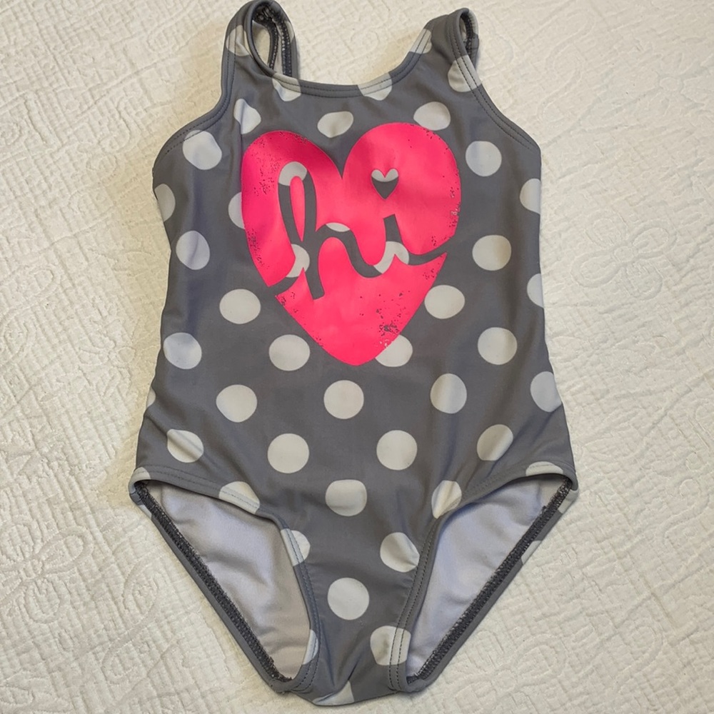 2T (5/$20) Polka Dot One-Piece Swimsuit by Joe Fresh
